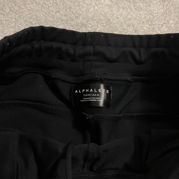 ALPHALETE PREMIER JOGGERS (BLACK) - Picture 3 of 3